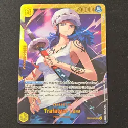 Trafalgar Law One Piece CCG EB03-062 SEC Foil 6000 Power 8 Cost Rush Card - Image 2