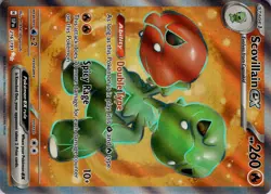 Scovillain ex 216/191 Holo Shiny Pokemon TCG Card Surging Sparks Trading Card - Image 5