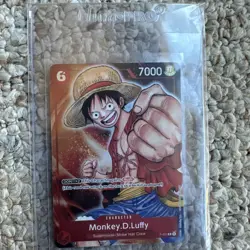 One Piece Premium Card Collection Bandai Games Fest 23-24 Monkey.D.Luffy P-001 - Image 1