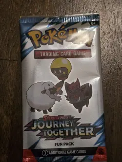 Pokemon Journey Together Fun Pack - 3 Cards - Scarlet & Violet - New / Sealed - Image 1