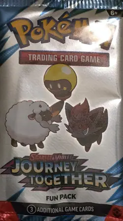 Pokemon Journey Together Fun Pack - 3 Cards - Scarlet & Violet - New / Sealed - Image 2