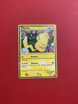 Pikachu Promo PW7 World Collection French 2010 Nintendo Pokemon Card TCG - Image 1