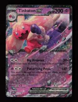 Tinkaton ex 031 Holo SV: Scarlet & Violet Promo Cards Pokemon Card - Image 1