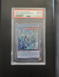 Blue-Eyes Chaos MAX Dragon RA04-EN051 YuGiOh Quarter Century Stampede - Image 1