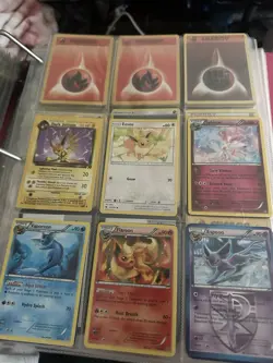 Pokemon TCG Binder old Pokemon cards - Image 1