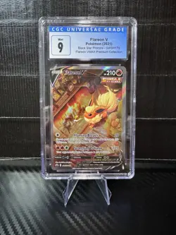 Flareon V SWSH179 CGC 9 SWSH: Sword & Shield Promo Cards Holo - Image 1