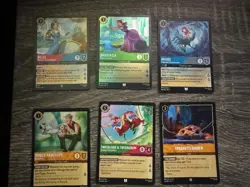 Lorcana Stitch, Rapunzel, and Donald Epcot Cards with Achazia's Island Trove - Image 5