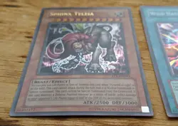 1996 Yu-Gi-Oh YuGiOh Cards Sphinx Teleia & Wild Nature's Release 1st Edition - Image 5