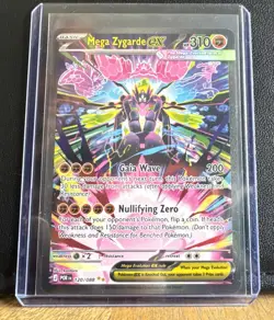 Mega Zygarde EX Perfect Order SIR 120/088 Pokemon Card TCG NM - Image 1