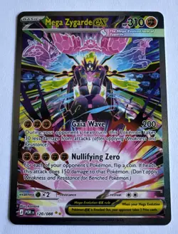 Mega Zygarde EX Perfect Order SIR 120/088 Pokemon Card TCG NM - Image 3