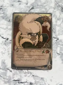 Monkey King Enma N-164 Super Rare Foil Revenge & Rebirth 1st Ed Naruto Card Rare - Image 1