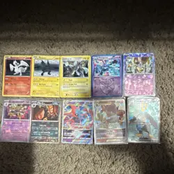 Pokemon TCG 25th Anniversary 10-Card Lot Holo/Foil V/VSTAR Reshiram Zekrom - Image 1