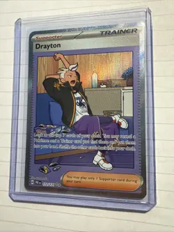 Drayton (Holo) 172/131 SV Prismatic Evolutions PRE, Pokemon TCG Card, NM - Image 1