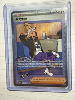 Drayton (Holo) 172/131 SV Prismatic Evolutions PRE, Pokemon TCG Card, NM - Image 2