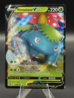 Venusaur V SWSH100 SWSH: Sword & Shield Promo Cards Holo - Image 1