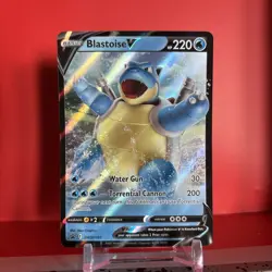 Blastoise V SWSH101 SWSH: Sword & Shield Promo Cards Holo NEar Mint - Image 1