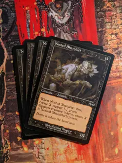 MTG Card: (4x) Nested Shambler (Modern Horizons 2) RETRO FRAME - Image 1