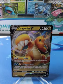 Dragonite V SWSH154 Black Star Promo Pokemon Card Pokemon TCG LP - Image 1