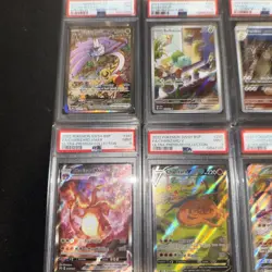 PSA 9 pokemon graded card lot Mew Mewtwo Charizard Bulbasaur Squirtle - Image 2