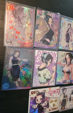 Shinobu Kocho Demon Slayer Lot of 15 CCG Cards Demon Slayer Anime Manga Waifu - Image 2