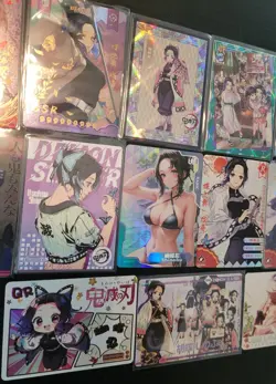 Shinobu Kocho Demon Slayer Lot of 15 CCG Cards Demon Slayer Anime Manga Waifu - Image 3