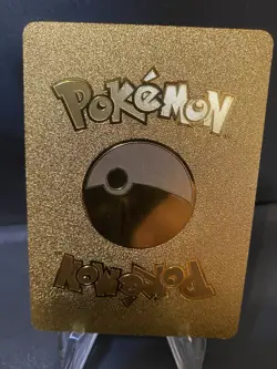 Toxtricity Vmax Rainbow Gold Foil Fan Art Pokemon Display Card - Image 2