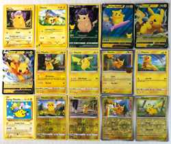 Pokemon 15 Card LOT-58/102 Celebrations 5/25 Surfing 8/25 PROMOS SWSH234 SWSH285 - Image 1