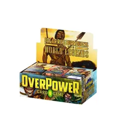 OVERPOWER CARD GAME EDGAR RICE BURROUGHS & THE WORLD LEGENDS BOOSTER BOX SHIPNOW - Image 1