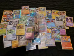 Pokemon Card Rare Holo Reverse Holo Job Lot 60 Cards ex gx Shiny Go TCG S&S SWSH - Image 1