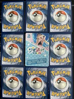 Rare Sexy Anime Waifu Card and 8 Holographic pokemon cards - Image 2
