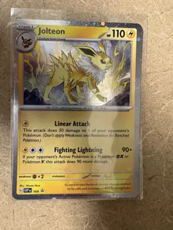 Pokemon Jolteon Flareon Vaporeon SV 167 168 169 Promo Card Set of 3! NM - Image 2