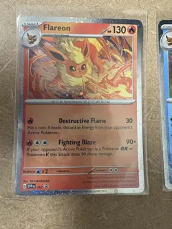Pokemon Jolteon Flareon Vaporeon SV 167 168 169 Promo Card Set of 3! NM - Image 4