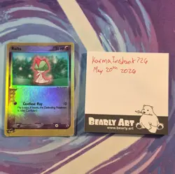 Ralts Ruby and Sapphire 66/109 Reverse Holo Common 50 HP English - Image 2