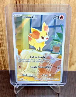Pokemon Fennekin 080 Chaos Rising Black Star Promo NM Lot of 2 - Image 5