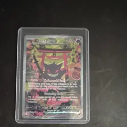 Pokemon Gengar ex Full Art Holo Ultra Rare 220 HP English Twilight Masquerade - Image 1