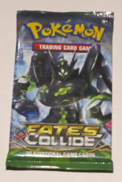 Pokemon 2016 XY Fates Collide Booster Pack (Zygarde) New! - Image 1