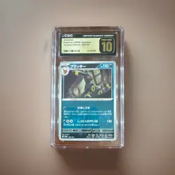CGC Pristine 10 Umbreon 092/187 Sv8a Terastal Fest ex JPN 2024 - Image 1