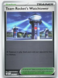 Team Rocket's Watchtower 210/217 Ascended Heroes Pokemon Reverse Holo NM - Image 1