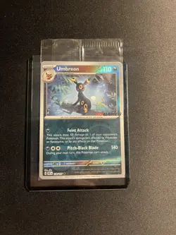 Umbreon EB GAMES Promo 130/197 Pokemon Obsidian Flames SEALED / MINT🐈‍⬛🌑🔥 - Image 3