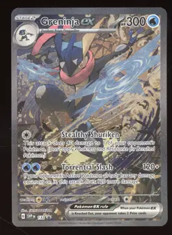 2024 Scarlet & Violet Greninja ex Black Star Promo #132 - Image 1