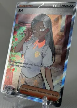Eri - 136/131 - Pokemon Prismatic Evolutions Full Art Ultra Rare NM - Image 1
