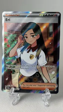 Eri - 136/131 - Pokemon Prismatic Evolutions Full Art Ultra Rare NM - Image 2