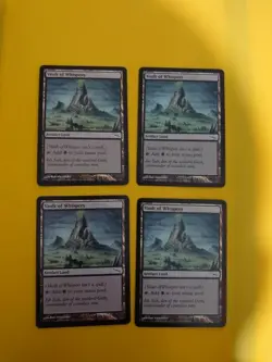 Vault of Whispers playset Artifact Land MTG 4 Card. Mirrodin. - Image 1