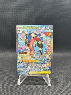 Pokemon Chaos Rising Mega Greninja Ex 116/086 SIR Near Mint - Image 1