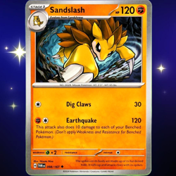 Sandslash - Uncommon - Pokemon TCG Scarlet & Violet Twilight Masquerade #098/167 - Image 1
