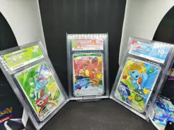 Pokemon First Partner Illustration ACE Label 10 Sequential Kanto Starters - Image 1