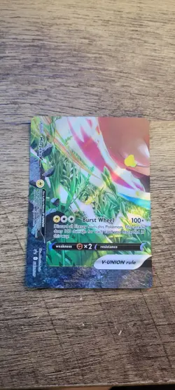 Pokemon TCG Morpeko V-Union SWSH Black Star Promo SWSH217 - Image 1