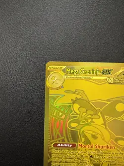 Pokemon TCG: Mega Greninja EX 122/086 - ME: Chaos Rising Mega Hyper Rare NM-M - Image 2