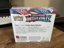 Battle Styles Booster Box Factory Sealed Sword & Shield Pokemon - Image 3