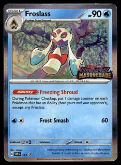Froslass 117 Holo Promo Scarlet & Violet Promo Pokemon Holo Moderately Played - Image 1